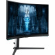 32'' (3840x2160) Samsung LS32BG850NPX Gaming 240Hz 1ms Mini-LED + Quantum HDR 2000, Freesync Premium Pro, G-Sync Compatible UHD Black/White