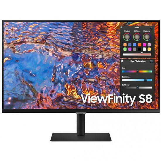 81,3cm/32'' (3840x2160) Samsung S32B800PXP ViewFinity S8 S32B800PXU 16:9 5ms IPS HDMI DisplayPort USB-C VESA Pivot 4K Black