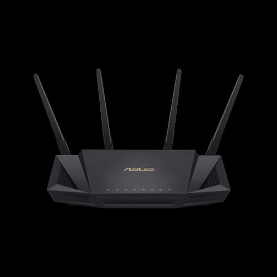 Wireless Router|ASUS|Wireless Router|3000 Mbps|USB 3.1|1 WAN|4x10/100/1000M|Number of antennas 4|RT-AX58UV2