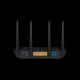 Wireless Router|ASUS|Wireless Router|3000 Mbps|USB 3.1|1 WAN|4x10/100/1000M|Number of antennas 4|RT-AX58UV2