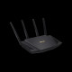 Wireless Router|ASUS|Wireless Router|3000 Mbps|USB 3.1|1 WAN|4x10/100/1000M|Number of antennas 4|RT-AX58UV2