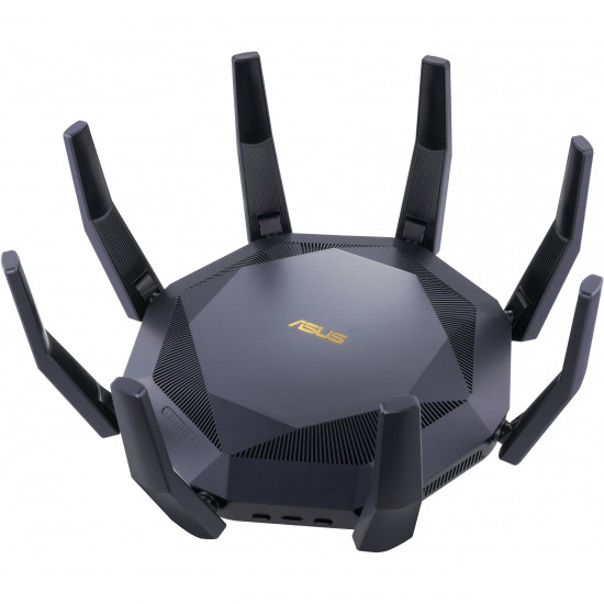 Wireless Router|ASUS|6000 Mbps|Mesh|Wi-Fi 6|USB 3.1|9x10/100/1000M|1x10GbE|1xSPF+|Number of antennas 8|RT-AX89X