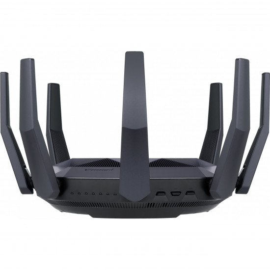 Wireless Router|ASUS|6000 Mbps|Mesh|Wi-Fi 6|USB 3.1|9x10/100/1000M|1x10GbE|1xSPF+|Number of antennas 8|RT-AX89X