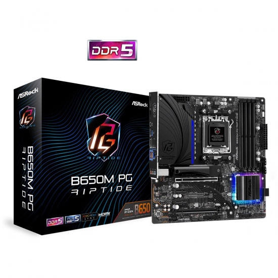 AM5 ASRock B650M Phantom Gaming Riptide