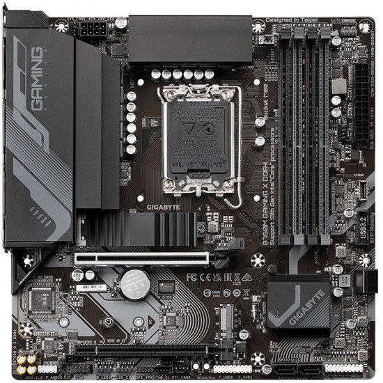 Mainboard|GIGABYTE|Intel B760 Express|LGA1700|Micro-ATX|Memory DDR4|Memory slots 4|1xPCI-Express 3.0 16x|1xPCI-Express 4.0 16x|2xM.2|1xHDMI|1xDisplayPort|5xUSB 2.0|3xUSB 3.2|3xAudio port|B760MGAMINGXDDR4