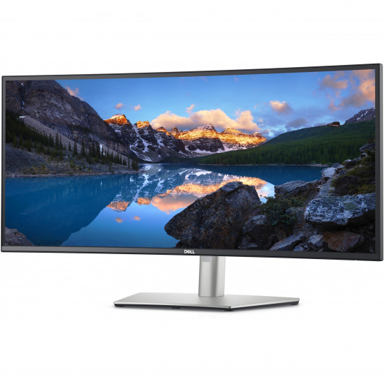 86,7cm/34,14'' (3440x1440) Dell U3423WE Curved 21:9 5ms 60Hz IPS HDMI DisplayPort USB-C VESA Pivot WQHD Speaker Platinum Silver