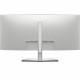 86,7cm/34,14'' (3440x1440) Dell U3423WE Curved 21:9 5ms 60Hz IPS HDMI DisplayPort USB-C VESA Pivot WQHD Speaker Platinum Silver