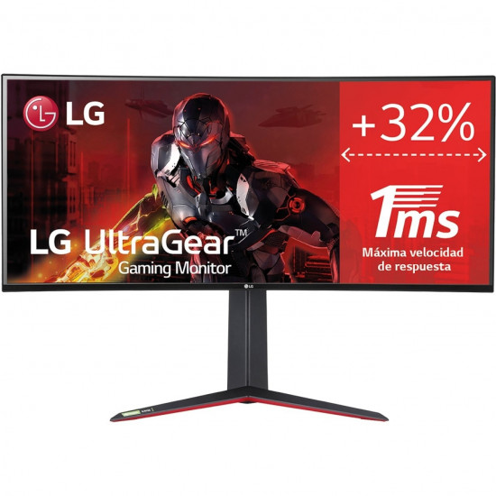 86,72cm/34inch (3440x1440) LG 34GN850P-B UWQHD Gaming gebogen 144 Hz Nano IPS USB Hub 3.0 21:9 DP 1ms