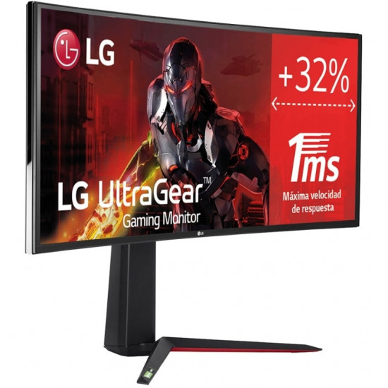 86,72cm/34inch (3440x1440) LG 34GN850P-B UWQHD Gaming gebogen 144 Hz Nano IPS USB Hub 3.0 21:9 DP 1ms