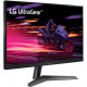 60cm/24'' (1920x1080) LG 24GN60R-B 16:9 1ms IPS 2xHDMI DisplayPort VESA Full HD Black/high glossy metallic red deco