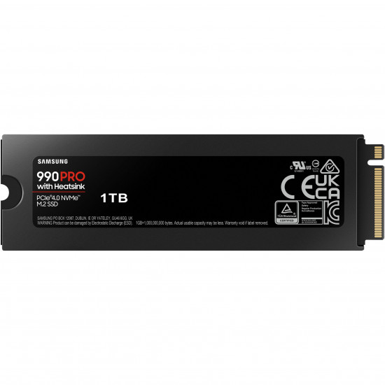 M.2 1TB Samsung 990 PRO Heatsink NVMe PCIe 4.0 x 4 retail