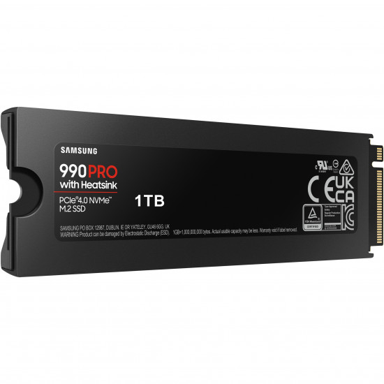 M.2 1TB Samsung 990 PRO Heatsink NVMe PCIe 4.0 x 4 retail