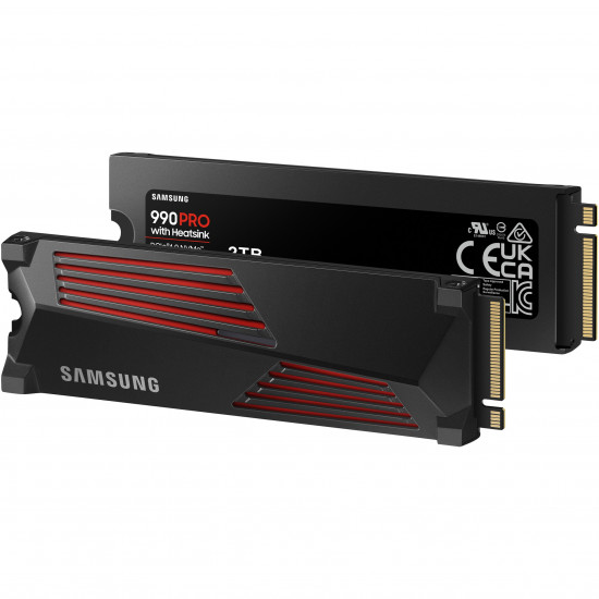 SSD M.2 2TB Samsung 990 PRO Heatsink NVMe PCIe 4.0 x 4 retail