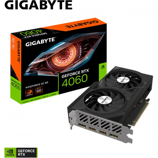 RTX 4060 8GB Gigabyte Windforce OC GDDR6