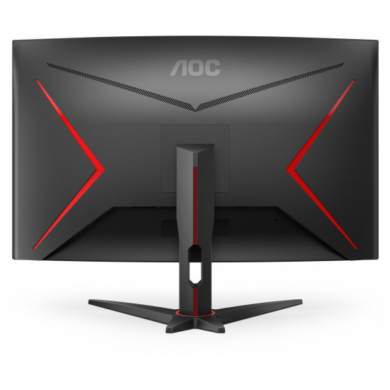 80cm/32inch (2560x1440) AOC Gaming CQ32G2SE/BK Curved QHD 165Hz 1ms 2xHDMI DP LS Black/Red