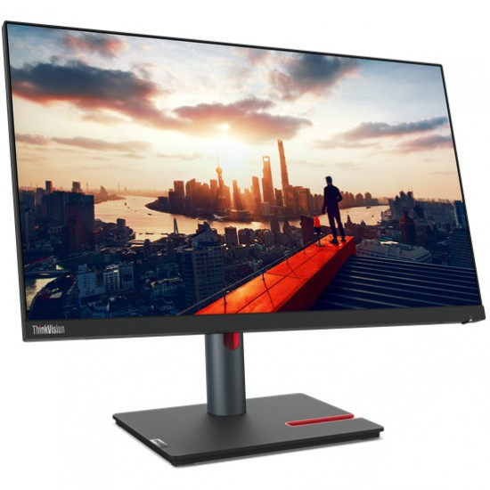 60,5cm/23,8 (2560x1440) Lenovo ThinkVision P24h-30 QHD LED IPS 60Hz 4ms HDMI DP USB-C Pivot Black