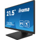 54,6cm/21,5inch (1920x1080) Iiyama T2252MSC-B2 FHD IPS 5ms USB HDMI DP VESA Black