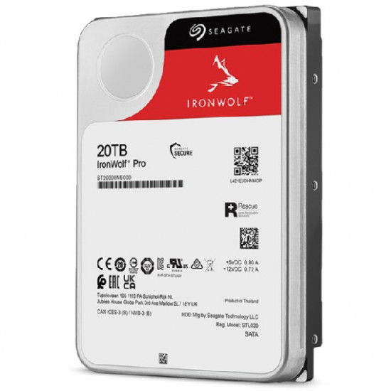 20TB Seagate IronWolf Pro ST20000NT001 7200RPM 256MB*