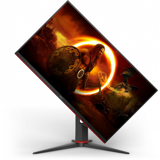 68,6cm/27inch (2560x1440) AOC Gaming G2 Q27G2S/EU QHD LED IPS 165Hz 1ms 2xHDMI DP Pivot Black/Red