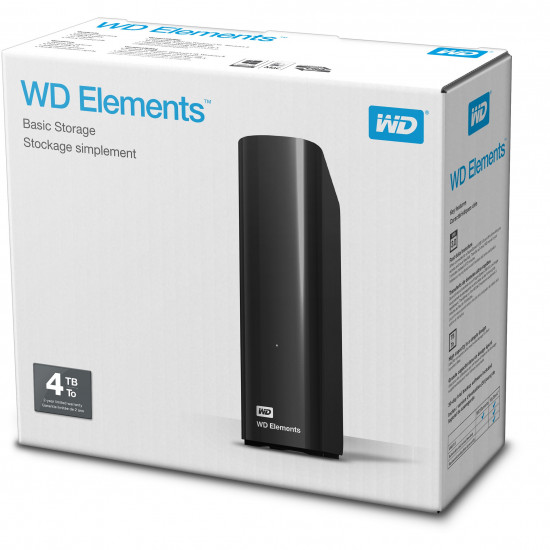 3,5 4TB WD Elements Desktop USB 3.0