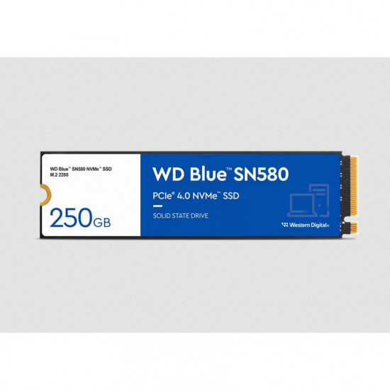 SSD M.2 250GB WD Blue SN580 NVMe PCIe 4.0 x 4