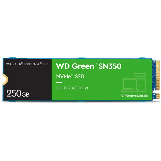 SSD M.2 250GB WD Green SN350 NVMe PCIe 3.0 x 4