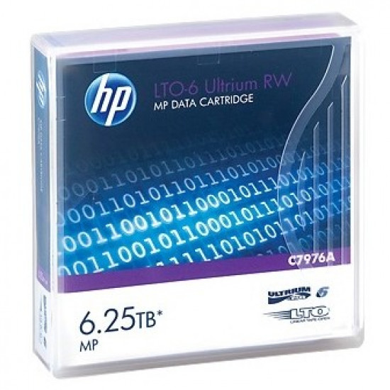 LTO HP C7976A LTO6 6,25TB Ultrium 6