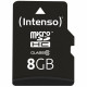 MEMORY MICRO SDHC 8GB C10/W/ADAPTER 3413460 INTENSO