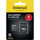 MEMORY MICRO SDHC 8GB C10/W/ADAPTER 3413460 INTENSO