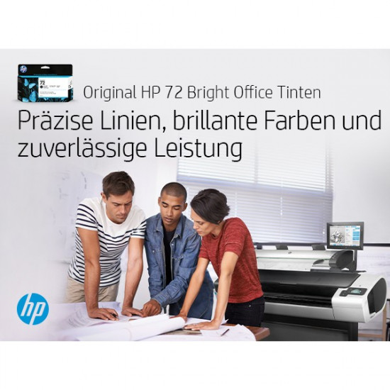 TIN HP Tinte 72 C9370A Schwarz Foto