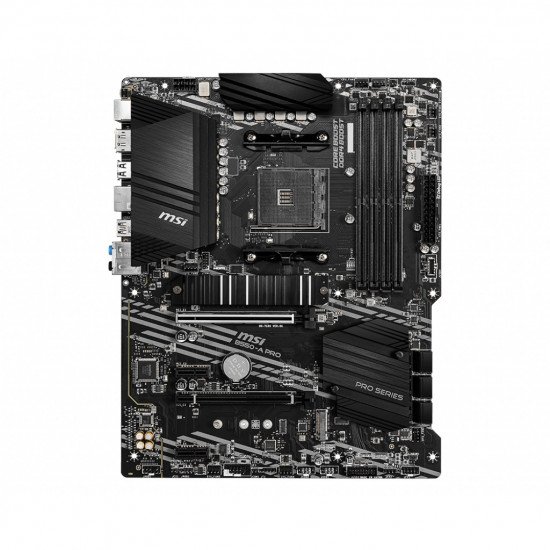 AM4 MSI B550-A PRO ATX (M.2 Port, PCIe 3.0 x 4, NVMe PCI:2 PCIe:1 RAM:4)