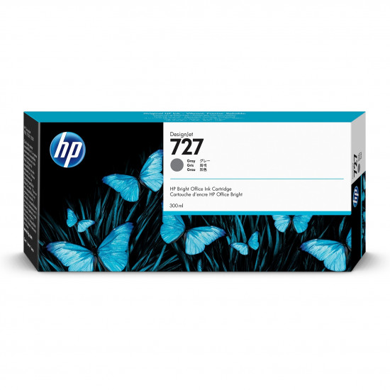 TIN HP Tinte 727 F9J80A Grau