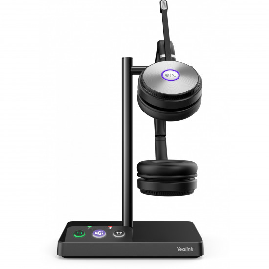 Wireless headphones WH62 Dual charging stand Teams Dect