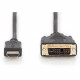 HDMI DVI (18+1) (ST-ST) DIGITUS 2m Black