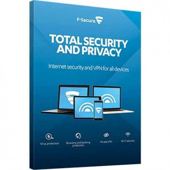 F-SECURE VPN - 3 Devices, 1 Year - ESD-Download ESD