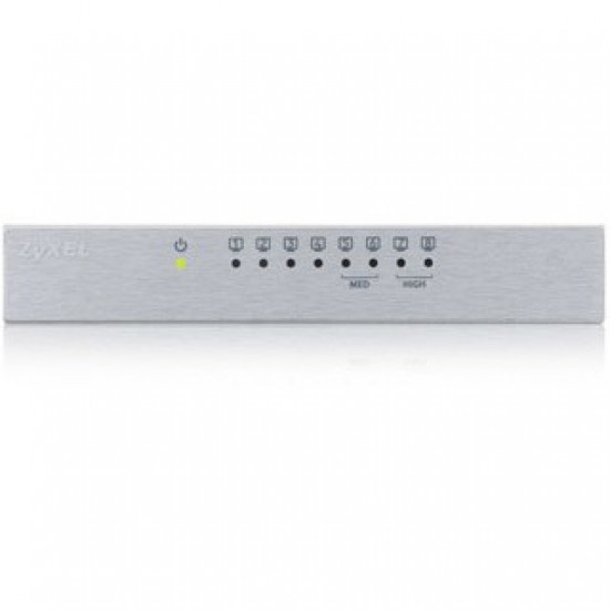 ZYXEL GS-108B V3 8-PORT DESKTOP GIGABIT ETHERNET SWITCH - METAL HOUSING