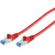 Patchkabel CAT6a RJ45 S/FTP 2m Red