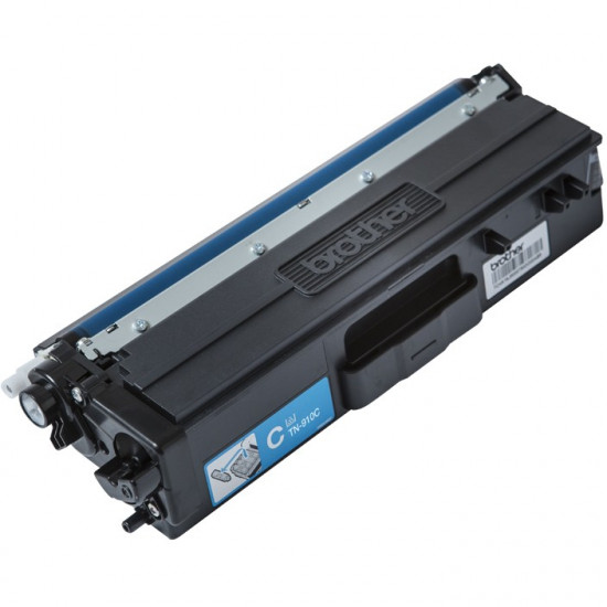 TON Brother Toner TN-910C Cyan bis zu 9.000 Seiten ISO/IEC 19798