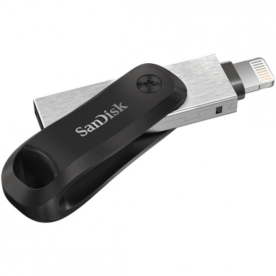 SanDisk iXpand Flash Drive Go 64GB - USB3.0 + Lightning - for iPhone and iPad, EAN: 619659169381