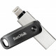 STICK 128GB USB 3.1 SanDisk iXpand Go Apple Lightning black/silver