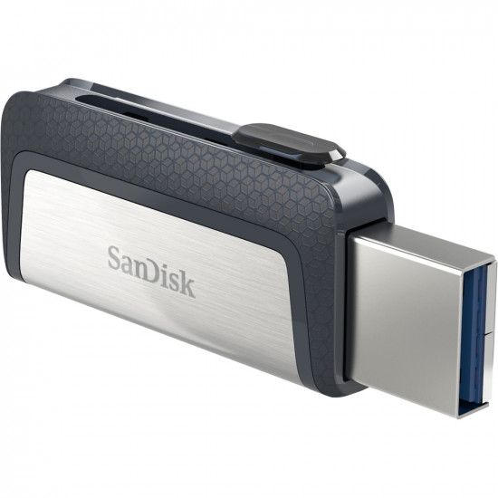 STICK 64GB USB 3.1 SanDisk Ultra Dual Drive Type-A/Type-C black/silver