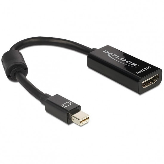 Adapter mini DisplayPort HDMI (ST-BU) DeLOCK Black