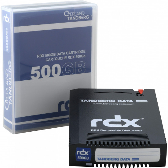 RDX Tandberg 500GB cartridge