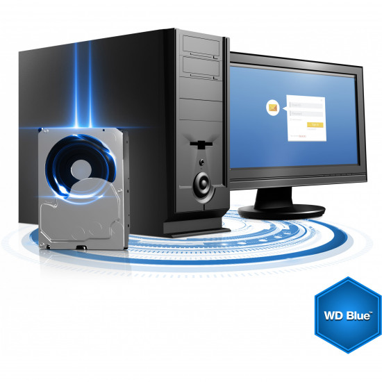 1TB WD WD10EZEX Blue 7200RPM 64MB