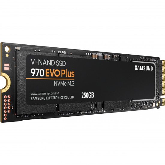 SSD M.2 250GB Samsung 970 EVO plus NVMe PCIe 3.0 x 4 1.3 Phoenix Controller retail