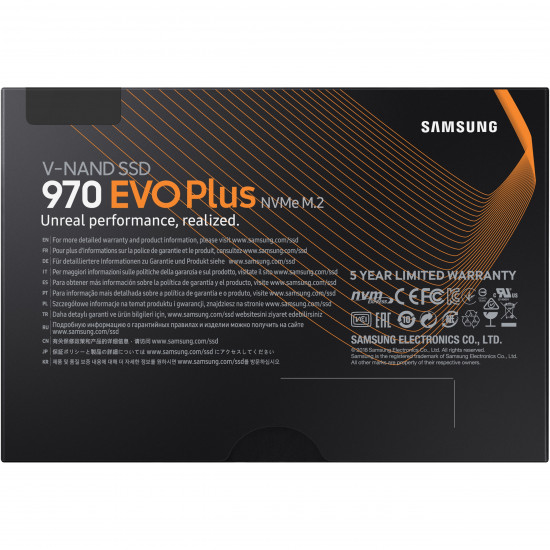 SSD M.2 250GB Samsung 970 EVO plus NVMe PCIe 3.0 x 4 1.3 Phoenix Controller retail