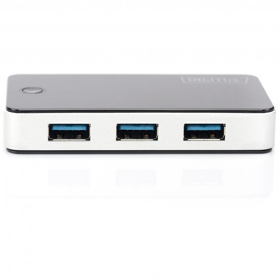 HUB 4Port Digitus aktiv mit Netzteil Black