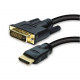 HDMI DVI (ST-ST) 3m Black