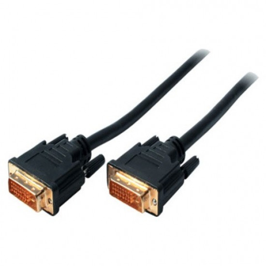 DVI-D 24+1 (ST-ST) 2m vergoldet Black