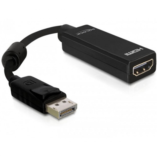 Adapter DisplayPort HDMI (ST-BU) DeLOCK Black